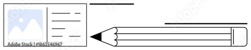 Documentation, education, identity, record-keeping, personal information, creativity. Image of an ID card template next to a pencil. Documentation and education prominently highlighted