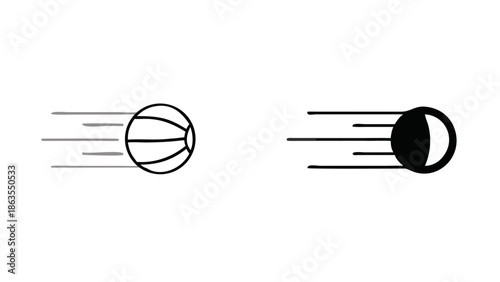 Modern speed and technology abstract concept