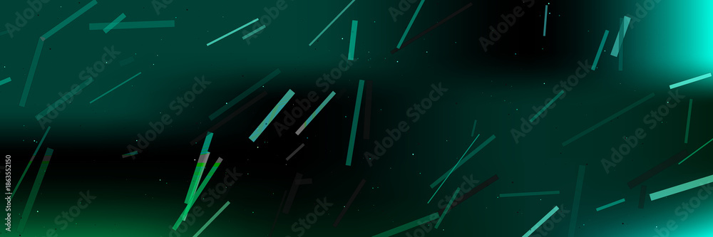 Fototapeta premium abstract green background with particles