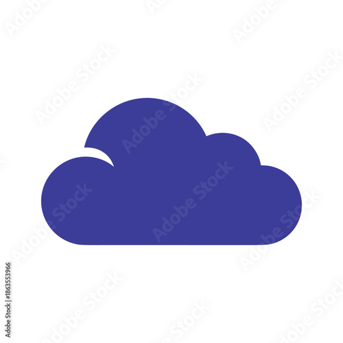 Blue Cloud Icon