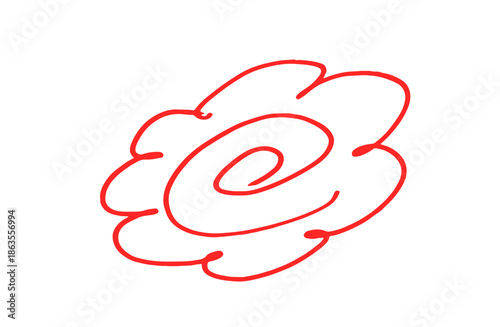 手書き風の花丸アイコン｜学校・評価に使えるかわいいマーク