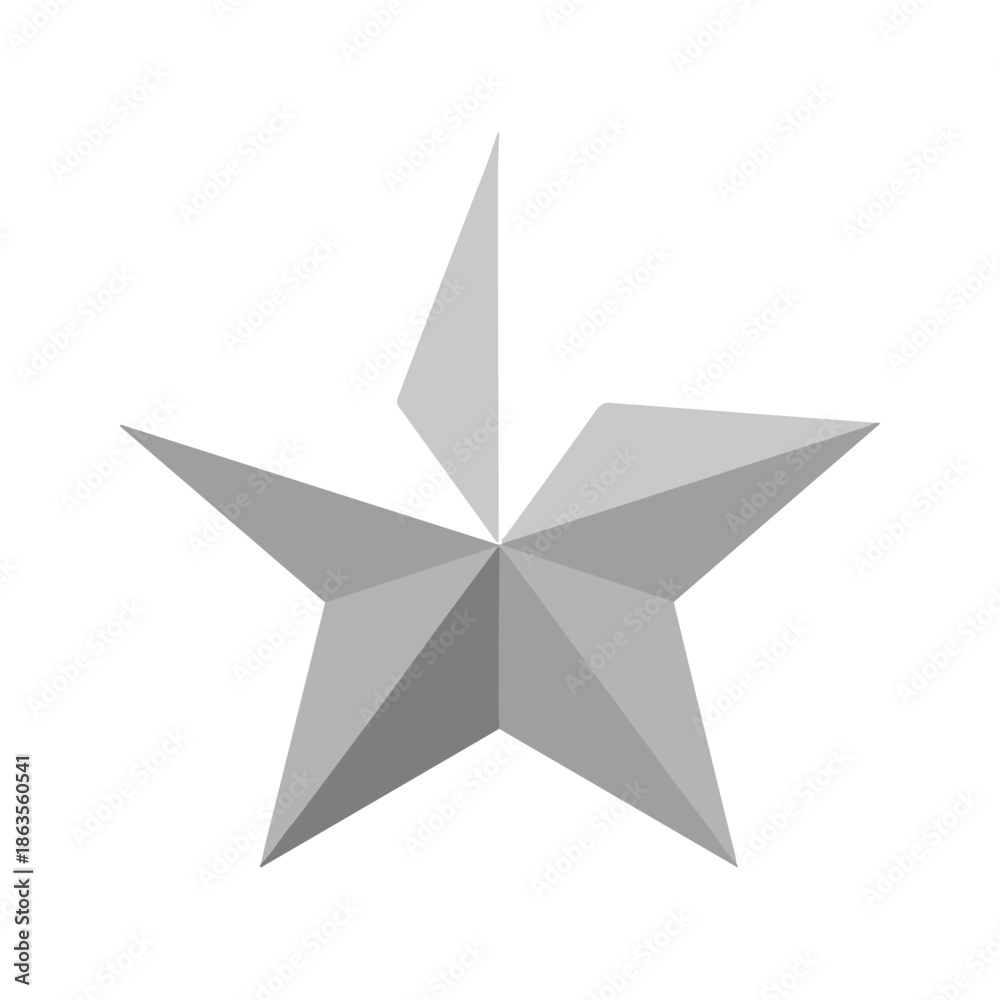 Obraz premium Modern Star Icon Vector