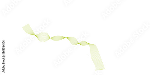Isolated closeup of a green plant sprout growing from nature with a yellow paint splash and bamboo tree elements on a white abstract liquid background
