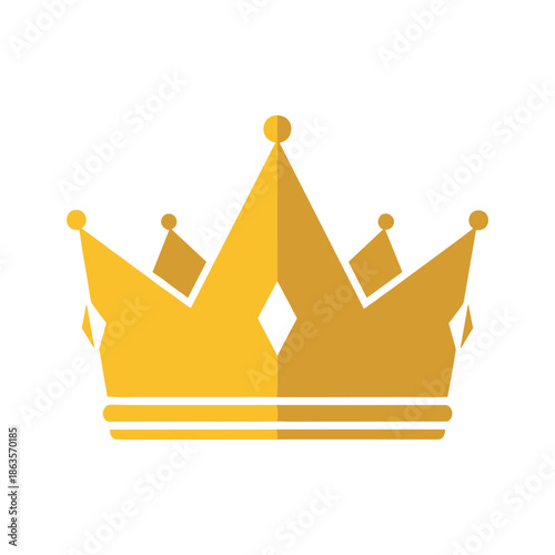 Crown Icon Vector Illustration