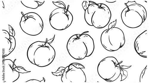 tomato line art illustration, hand drawn tomatoes, organic vegetable artwork, fresh produce drawing, kitchen food illustration, minimal botanical food, healthy cooking design, farm tomato sketch, blac
