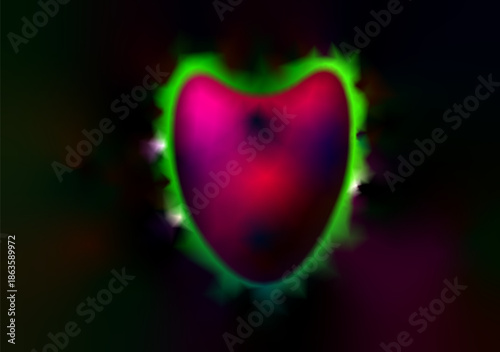 Heart Deep moody gradient backdrop with subtle red and dark blue mesh textures.