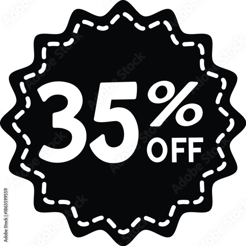 Discount percent tag icon.Shopping tag, discount coupon, label with percentage symbol, low price.Promotion price tag icon collection.