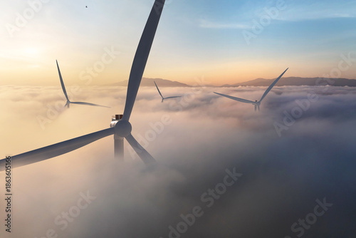 Wind Turbine Renewable Energy Infrastructure for Clean Power and Net Zero Future