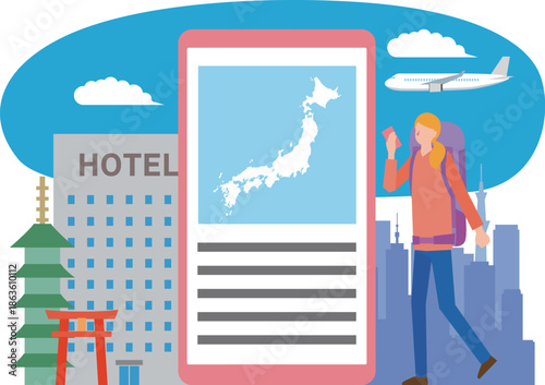 日本への観光客