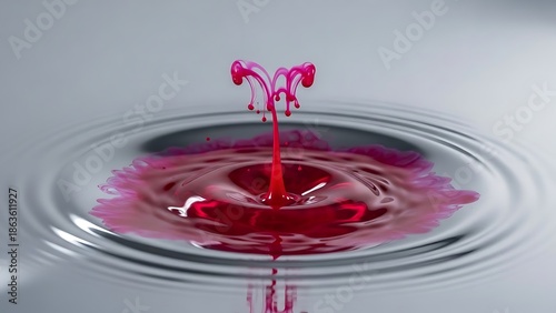 splash of red wine