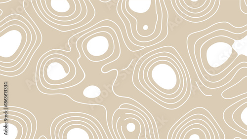 Abstract topographic map pattern