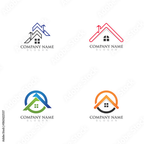Home logo , Property and Construction