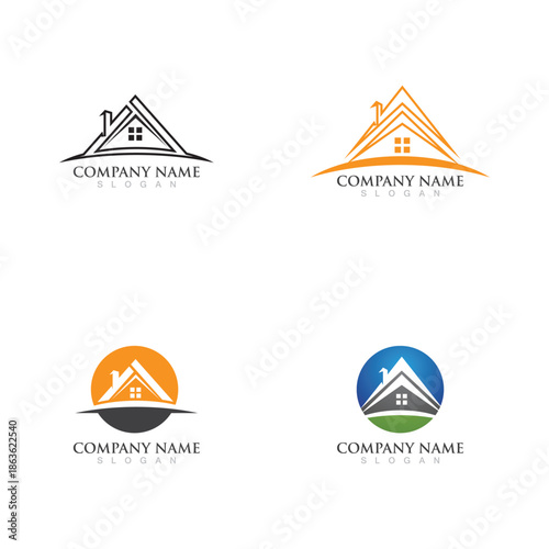 Home logo , Property and Construction