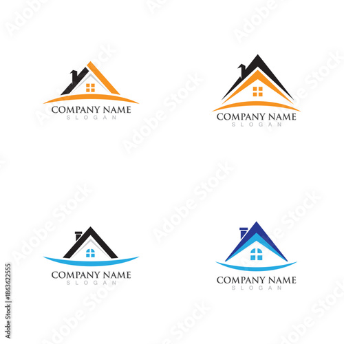 Home logo , Property and Construction