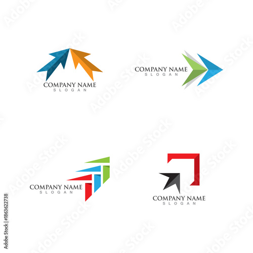 Arrow vector illustration icon