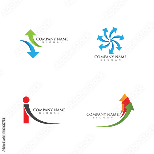 Arrow vector illustration icon