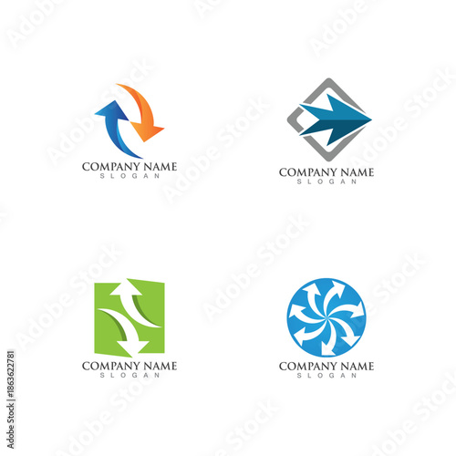 Arrow vector illustration icon