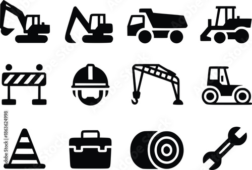Construction equipment and safety items