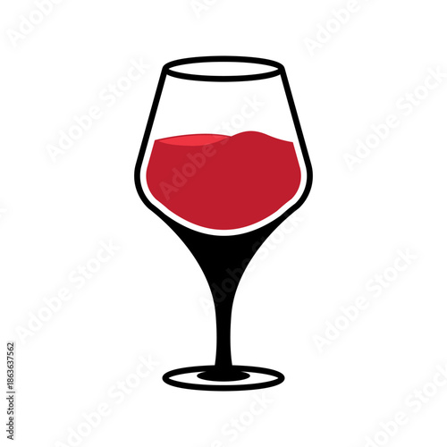 Glass Cheers Icon for Celebrations and Social Events Invitations. eps10