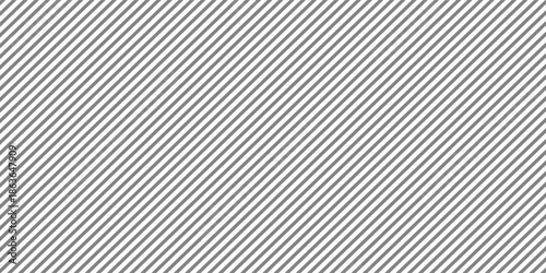 Black diagonal thin lines seamless pattern on white background vector ilustration