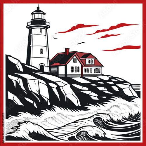 lighthouse of the sea