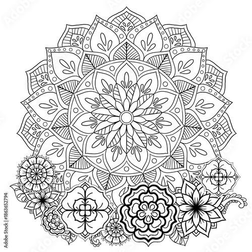 mandala flower