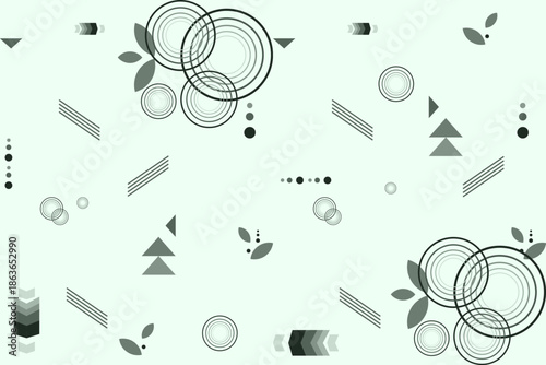 Minimal pastel geometric ethnic pattern with soft shapes and clean symmetry. Seamless vector repeat design suitable for textile prints, home decor, wallpapers, branding, and modern graphic projects.
