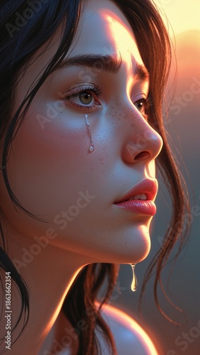 portrait of the girl