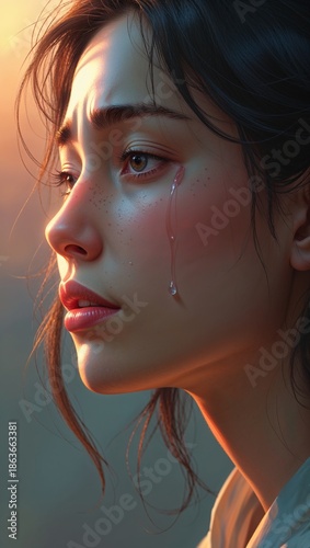 portrait of the girl