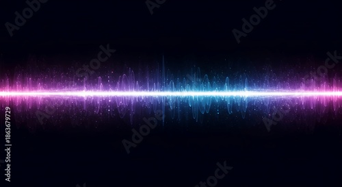 Abstract technical illustration showing a digital signal waveform with a clear period of pulse blanking, zero output interval, receiver, interval, abstract