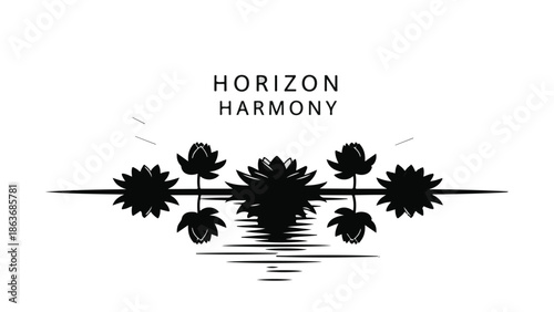 Serene water lilies bloom at sunrise, reflecting a sense of peace and natural balance.