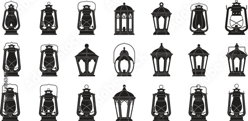 Collection of Vintage Lanterns