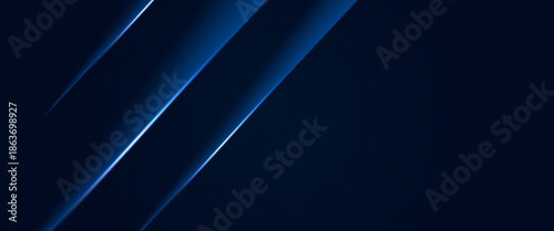 Abstract technology background with a blue and black luxury design, featuring sleek innovation elements, perfect for modern digital and futuristic projects.