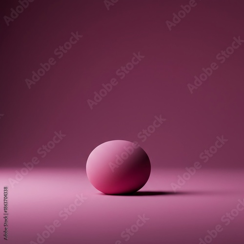 Abstract field of smooth, uniform color representing sensory deprivation and emotional numbness, a blank slate for feeling, smooth, textureless, minimal