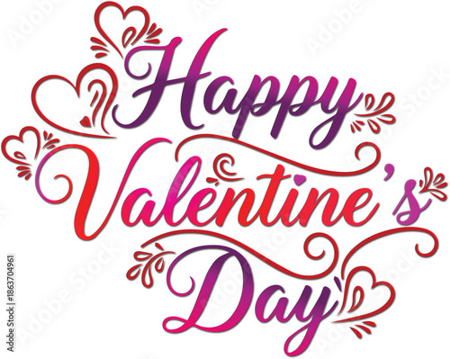 Romantic Day Greeting Card: a charming Valentine's Day message, designed to capture the essence of love and celebration with its colorful and artistic flair. 