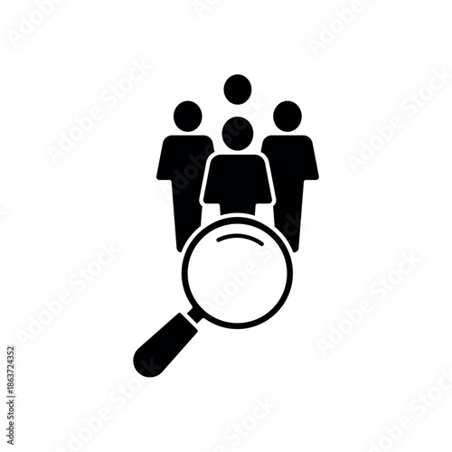 Icon a Demography, isolated against a clean background.