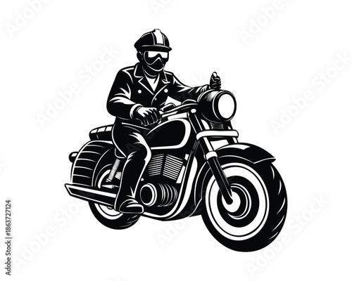 Military motorcycle rider, Rider wearing combat helmet, Military scout riding, Special forces motorcycle rider with goggles, Heavy military combat motorcycle, Bearded police motorcycle rider, military