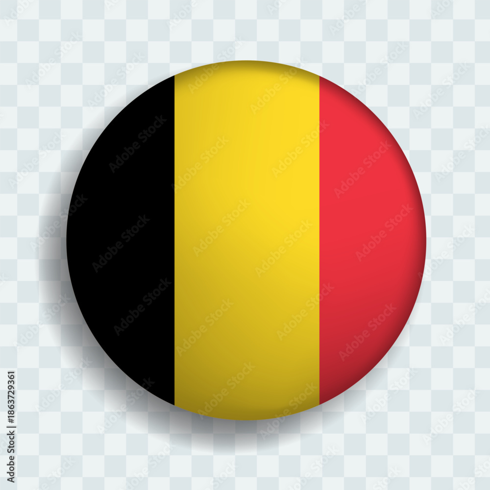 Fototapeta premium Belgium round ball