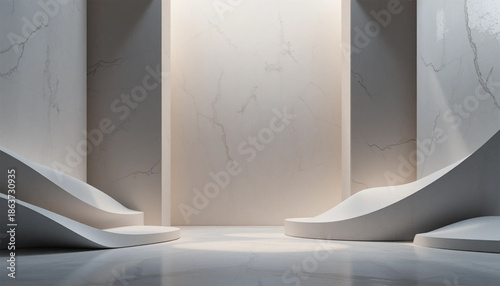 modern background of interior house