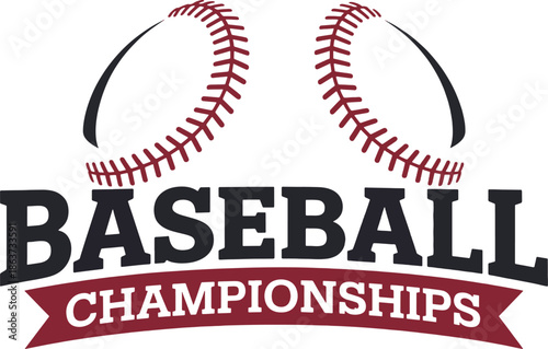 Vector file display vector baseball championship
