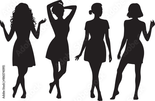 women     female silhouettes
