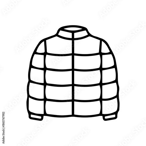 Puffer Jacket Icon