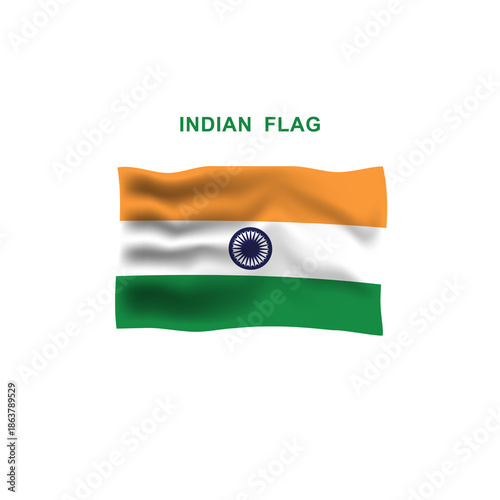 India waving flag png