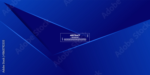 Modern dark blue abstract banner background. Abstract graphic design banner pattern background template. eps10