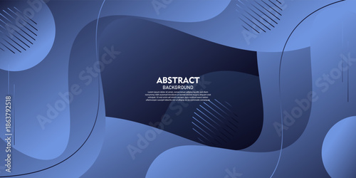 Modern abstract liquid blue background. Dynamic textured geometric design elements. This design can be used on posters, banners, websites, etc. EPS10
