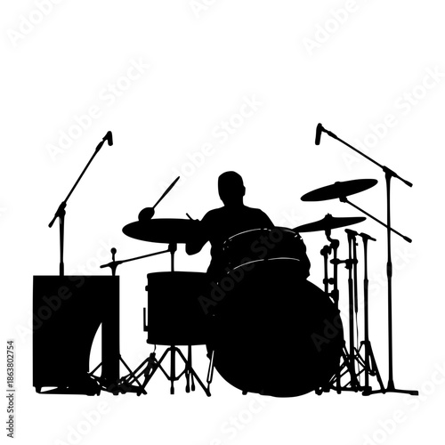 drummer in a concert