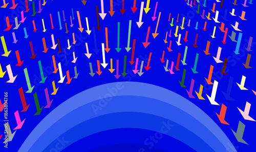 abstract blue background
