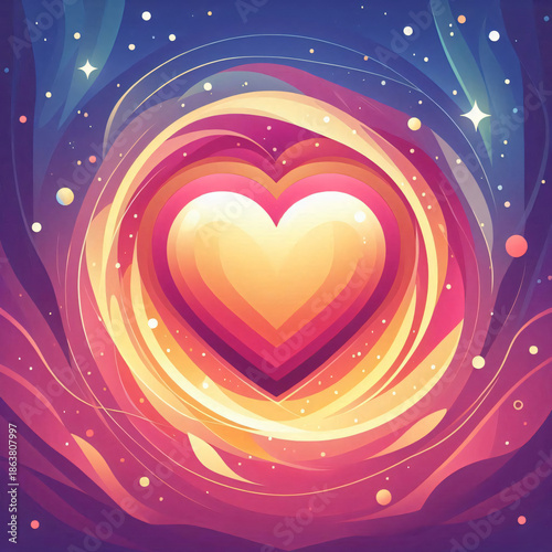 Heart Swirl Close-Up