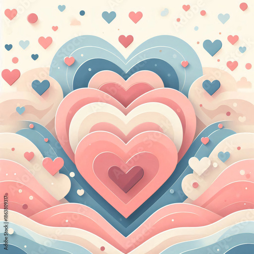 Heart-shaped hearts