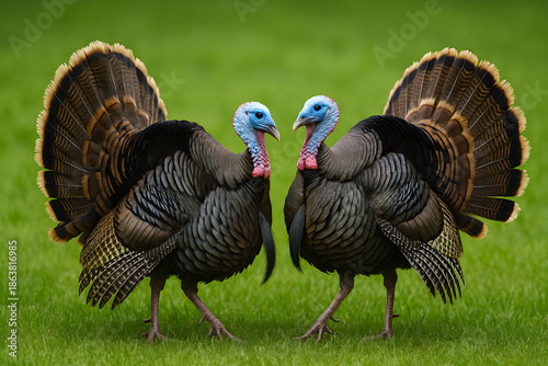 turkey in the field